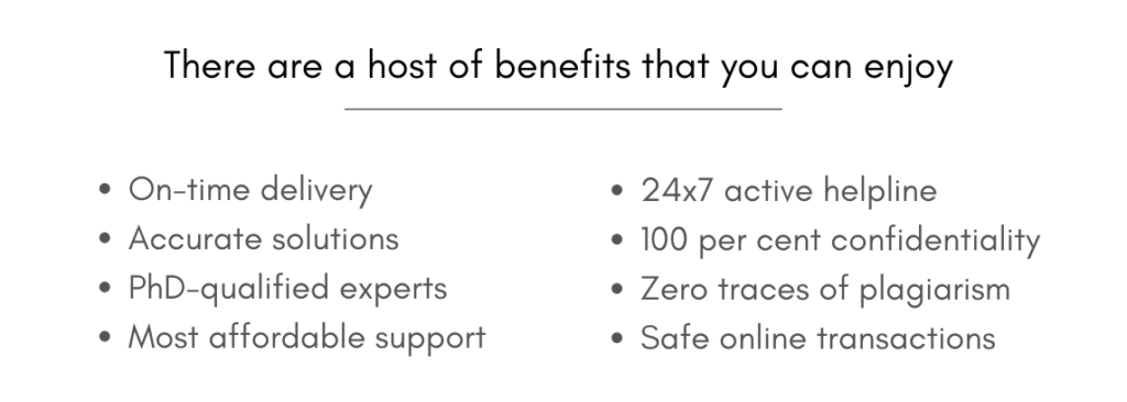 There are a host of benefits that you can enjoy